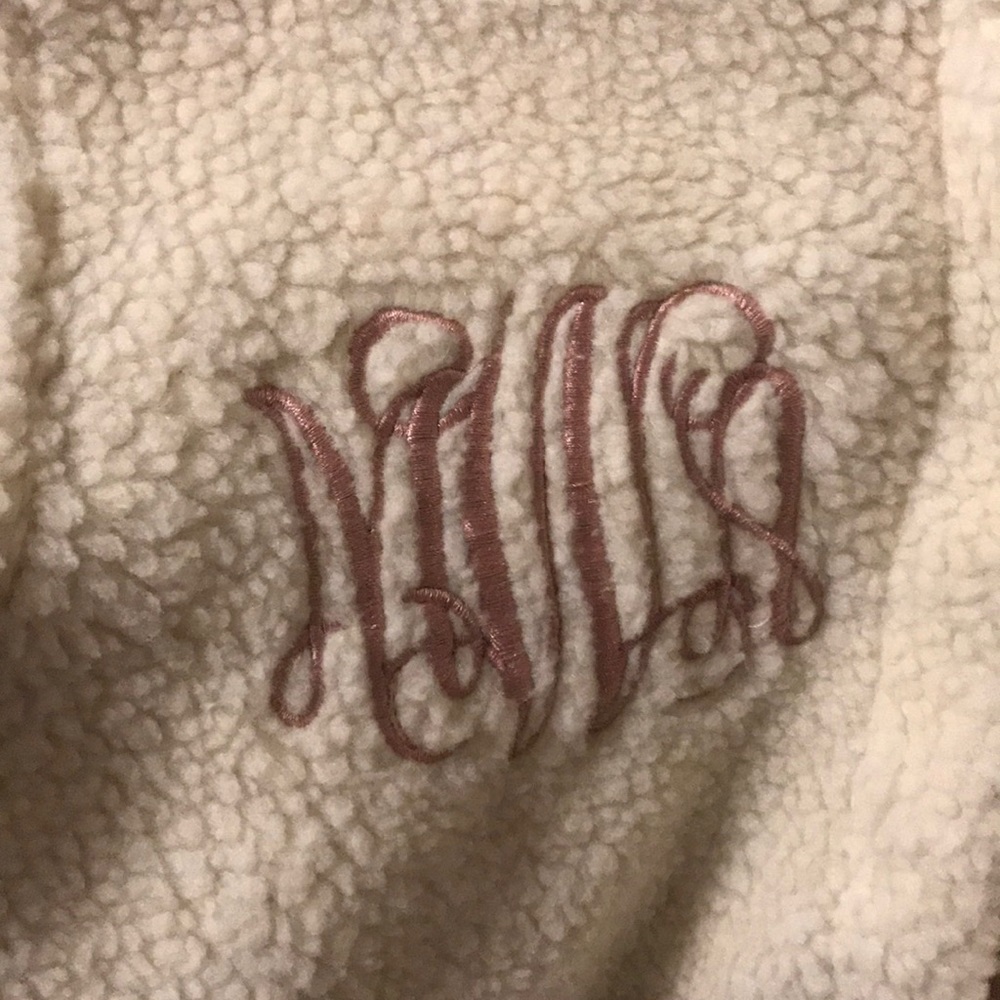 Monogram Sherpa Pullover - image 2